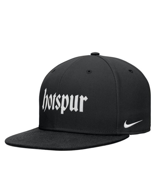 Nike Black Tottenham Hotspur Pro Snapback Hat for men