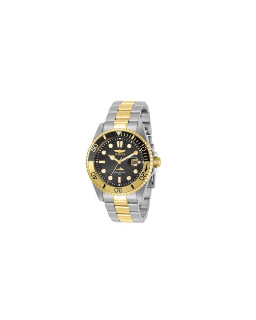 Invicta Pro Diver 30944 Men's Watch - Quartz Movement - Stainless Steel with Black Dial - 43 mm