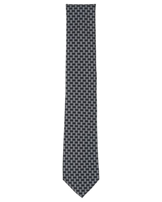 Alfani Gray Harper Dot-pattern Tie for men