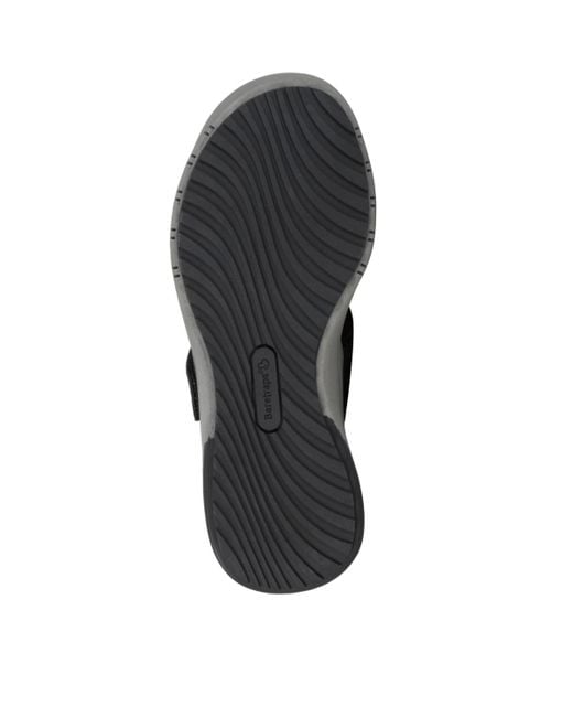 BareTraps Brown Jordy Slide Wedge Sandals