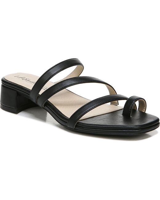LifeStride Jasmine City Sandals in Black - Lyst