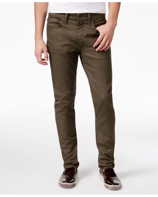 Levi's Brown 512 Slim Taper Fit Jeans for men