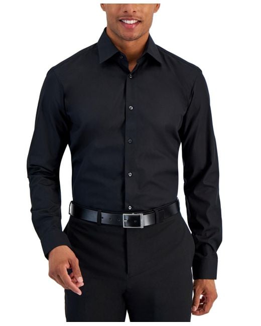 Boss Blue Hugo By Modern-fit Dress Shirt for men