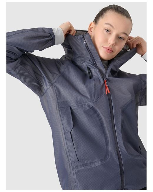 4F Blue Waterproof Jacket Pro Membrane 15000