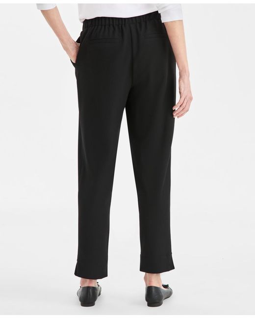 Style & Co. Black Pull-on Ankle Pants