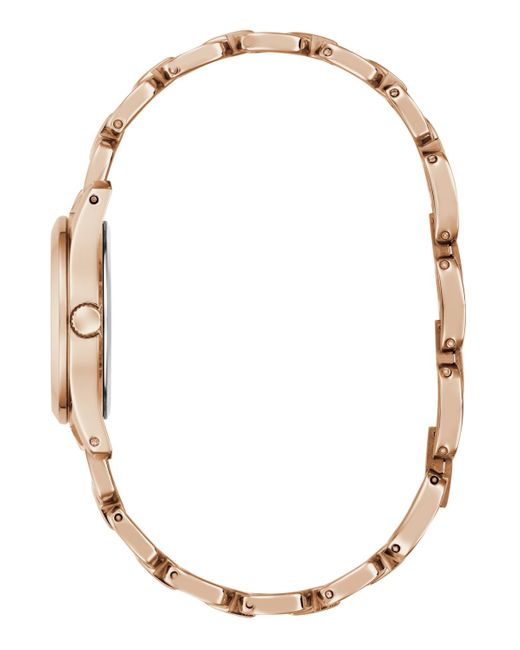 Guess Metallic Tone Analog Watch