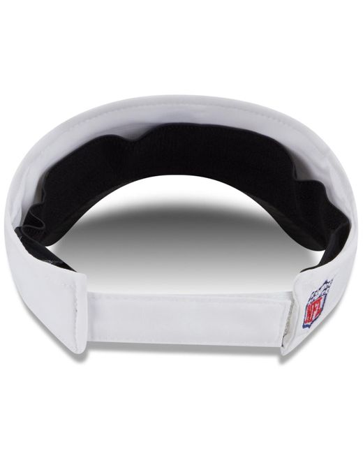 KTZ Multicolor White/black Pittsburgh Steelers 2025 Nfl Training Camp Adjustable Visor Hat for men
