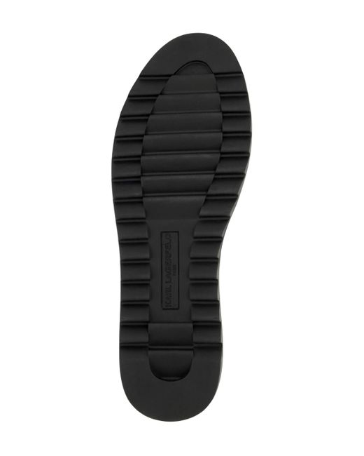 Karl Lagerfeld White Logo Plain Toe Bit Sneakers for men