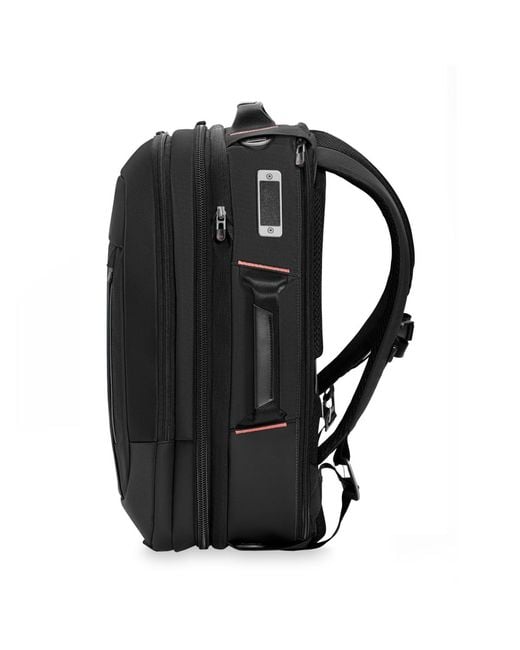 Briggs & Riley Black Medium Convertible Backpack