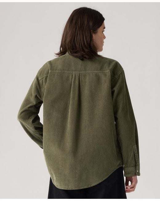 Levi's Green Iris Long Sleeve Overshirt