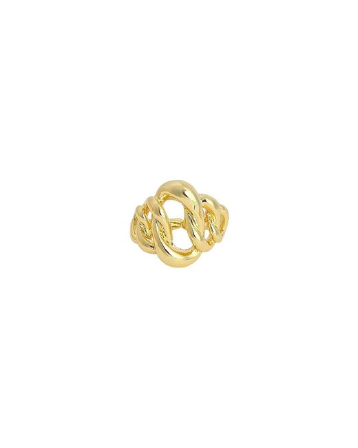 SOH Metallic The Link Statement Ring