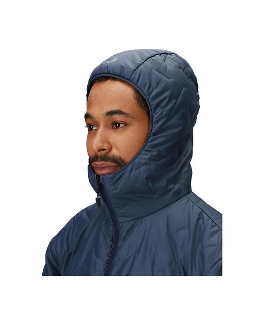 Marmot Blue Monoquilt Hooded Jacket for men