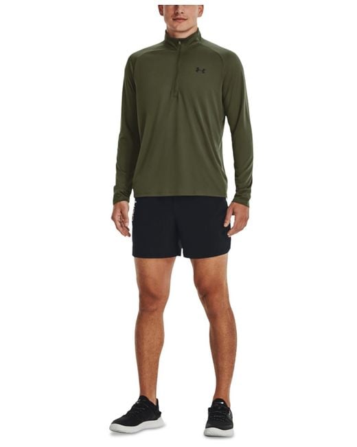 Under Armour Green Ua Tech Half-zip Pullover for men