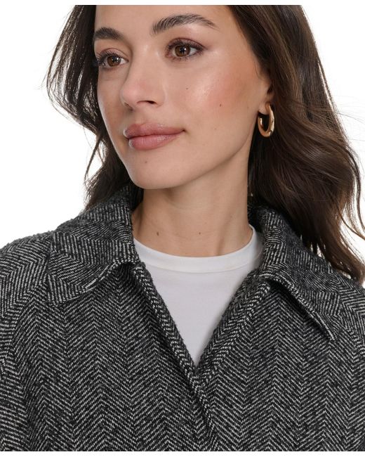 Levi's Black Single Breasted Trench Jacket