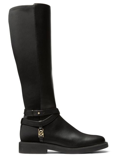 Michael Kors Black Mandy Knee High Boots