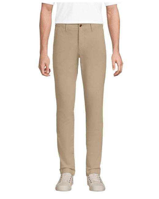 Lands' End Natural Knockabout Slim Fit Chino Pant for men
