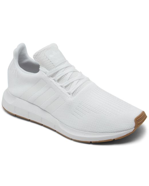 Adidas White Originals Swift Run Casual Sneakers From Finish Line for men
