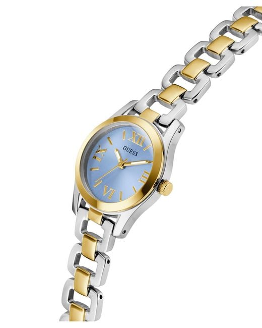 Guess Metallic Analog Watch