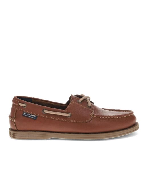 Dockers Brown Dennison Lace Up Shoe for men