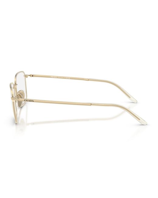 Prada Metallic Eyeglasses for men
