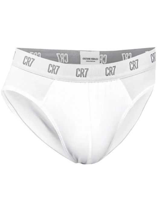 Cr7 White Main Basic Brief