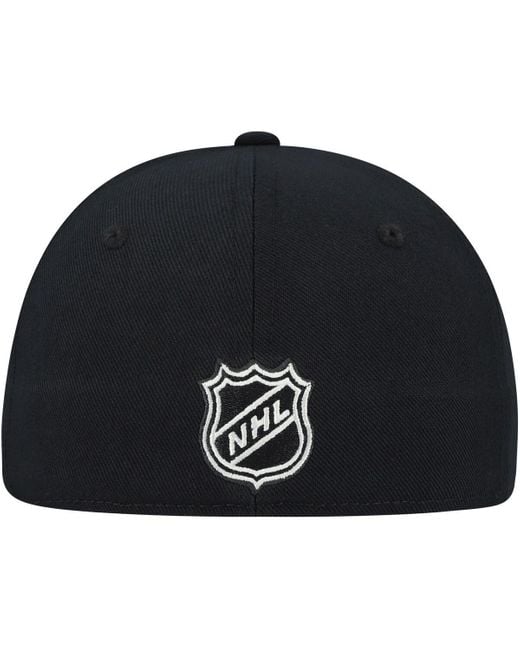 Fanatics Black Vegas Golden Knights Core Fitted Hat for men