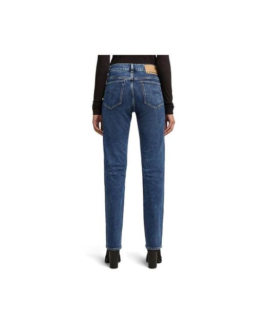 G-Star Blue Strace Straight Jeans