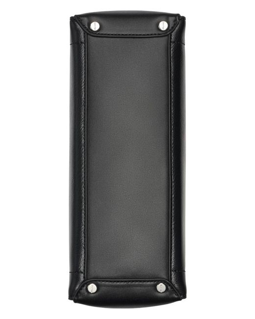 Calvin Klein Black Nova Top Zipper Chain Shoulder Bag