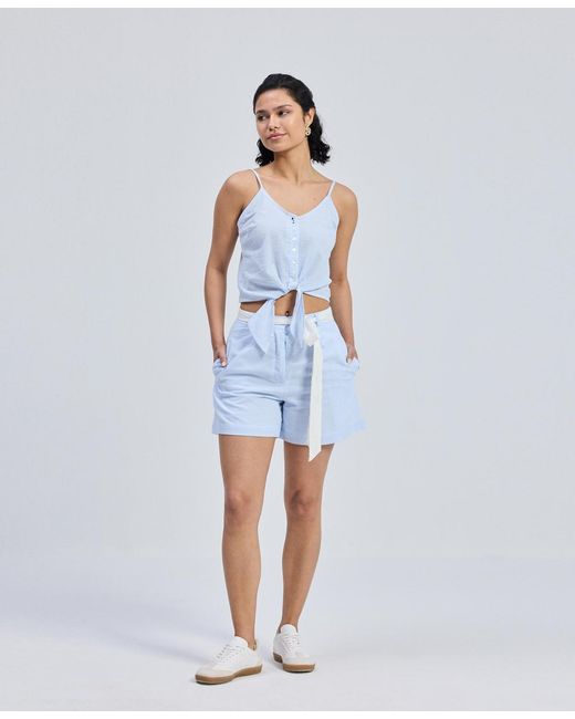 REISTOR Blue Regular Fit Shorts