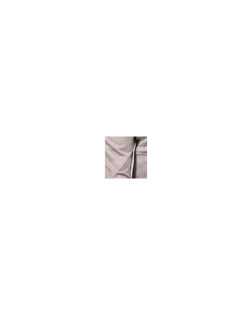 Tailorbyrd Gray Solid Mesh Quarter Zip for men