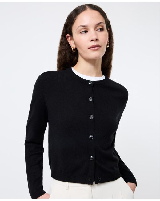 French Connection Black Cosysoft Fitted Cardigan Sweater