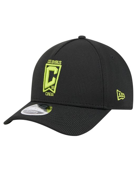 KTZ Black Columbus Crew 2025 Jersey Hook 9forty M-crown Adjustable Hat for men
