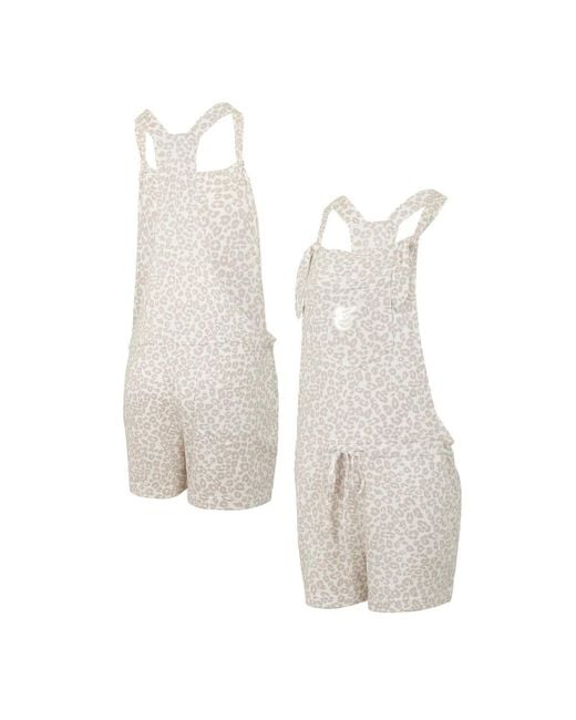 Concepts Sport White Baltimore Orioles Montana Hacci Knit Romper Overalls