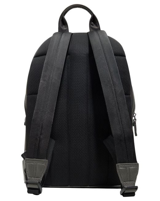 Ted Baker Black Patrick Zipper Backpack for men