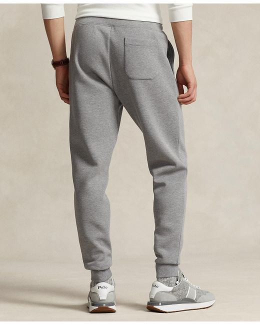 Polo Ralph Lauren Double-knit jogger Pants in Gray for Men | Lyst