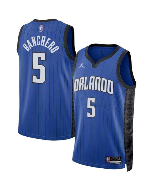 Nike Blue And Paolo Banchero Orlando Magic Swingman Jersey