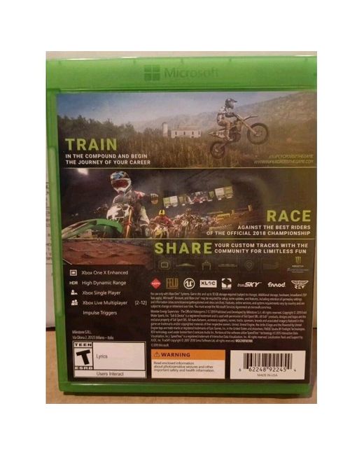 Square Enix Multicolor Monster Energy Supercross 2 For Xbox One