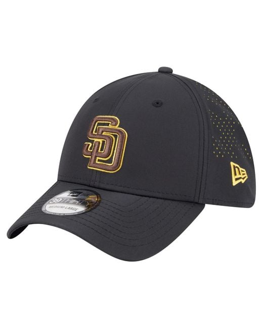 KTZ Blue San Diego Padres Night 39thirty Flex Hat for men