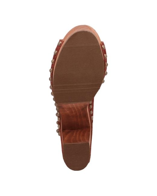 Dingo Red Echo Wooden Sandal
