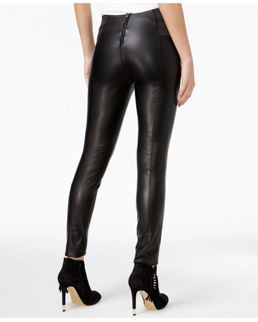 Guess Suzanne Faux-leather Leggings in 