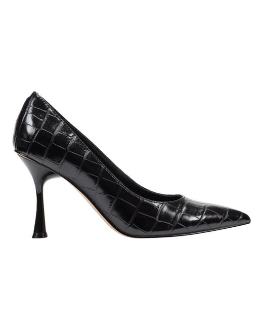 Marc Fisher Black Santal Tapered Stiletto Pumps