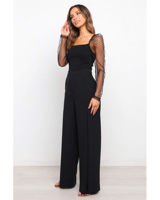 Petal & Pup Black Rigala Top