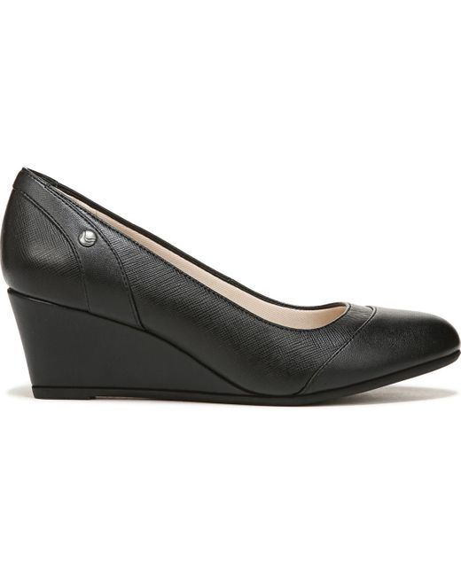 LifeStride Black Dreams Wedge Pumps