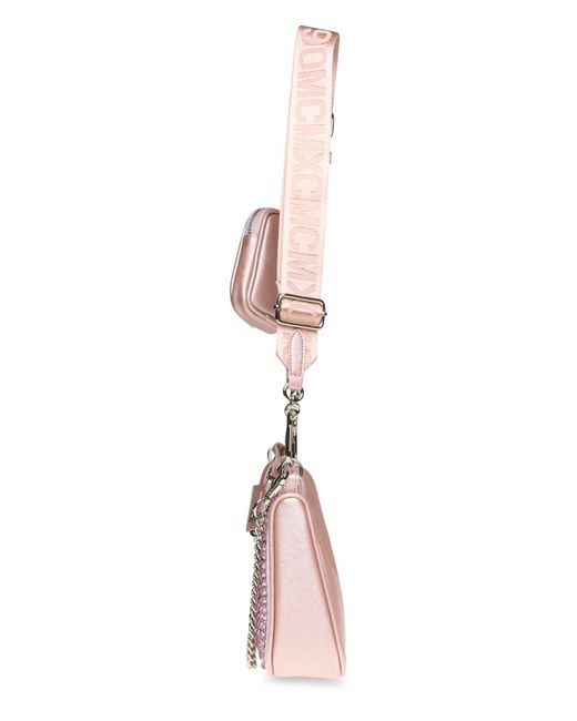 Steve Madden blush pink crossbody bag purse gold chain