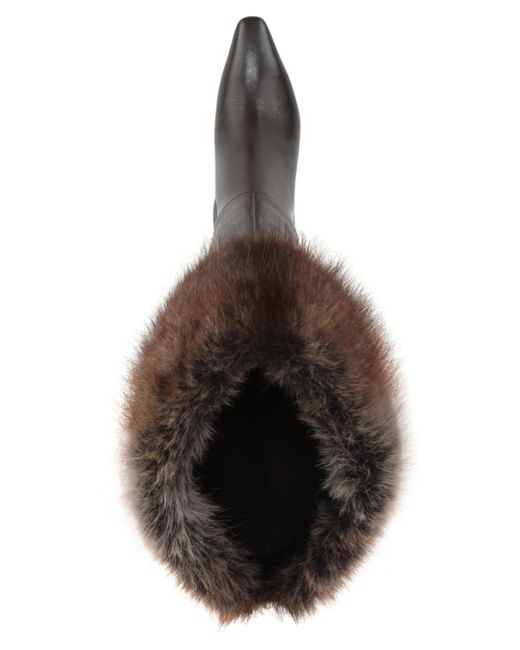 Sam Edelman Brown Sylvia Cozy Zip Tall Boots