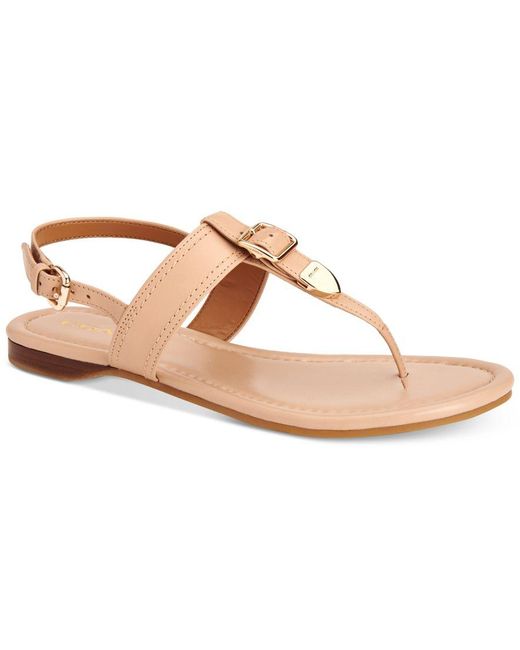 COACH Cassidy Buckle Sandals | Lyst