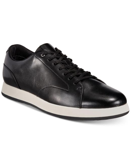 Alfani Black Benny Lace-up Sneakers, Created For Macy's for men