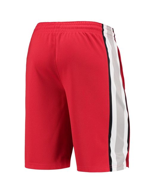 Nike Red Ohio State Buckeyes Replica Jersey Performance Basketball Shorts for men