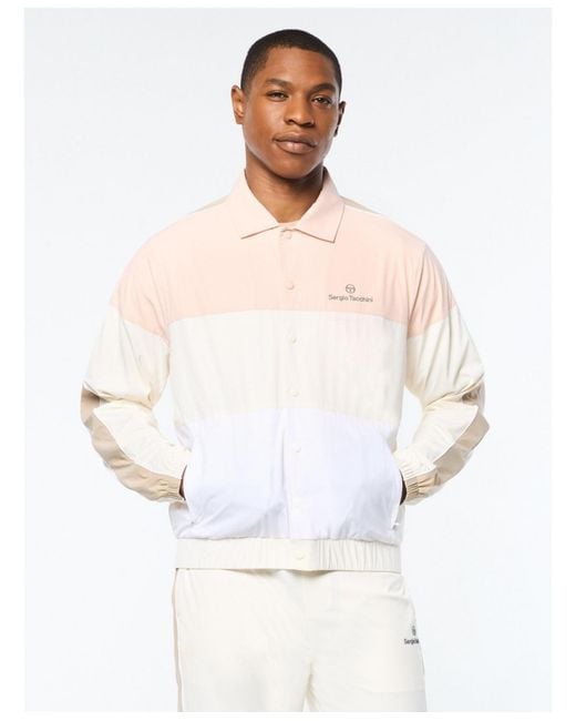 Sergio Tacchini White Tore Jacket for men