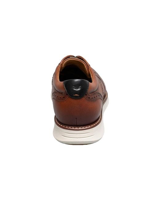 Florsheim Brown Launch Wingtip Oxford for men